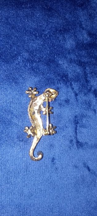 Broszka jaszczurka salamandra gekon