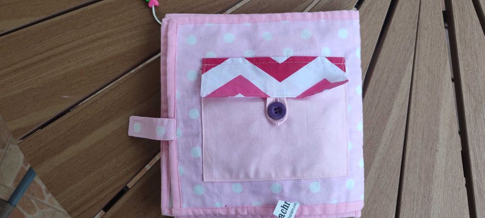 Książeczka materiałowa, sensoryczna, robiona na zamówienie, hand made
