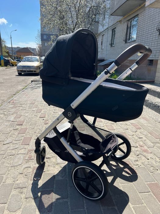 Дитяча коляска 2в1 Cybex Balios S Lux (люлька + прогулочный блок)