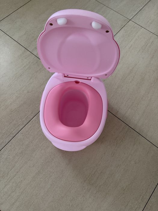 Nocnik sun baby hipopotam rozowy