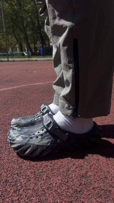 Чоловічі crocs navy Крокси ECHO CLOG темно сині 207937 UNISEX