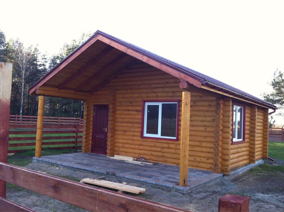 Будинок-дача зі зрубу