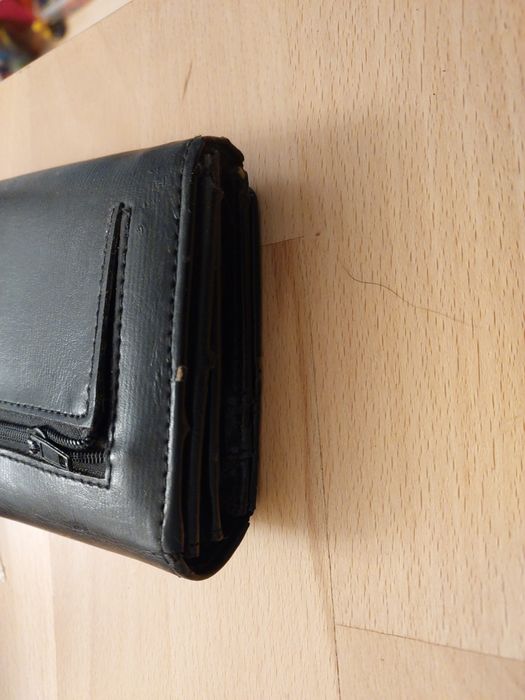 Portmonetka portfel Vittoria czarna 15.5x9