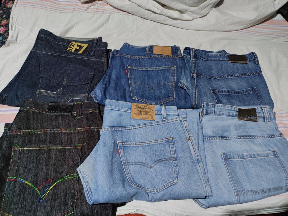 Джинси,  W 40-44  L 30-32 (розмір 62)  або 2-3 XL, шорти