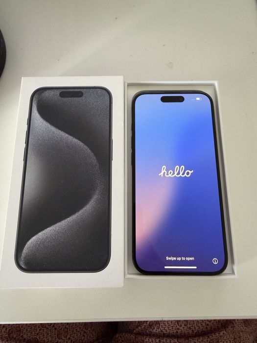 iPhone 15 Pro 512GB | Black Titanium | Jak Nowy | Oryginalny |