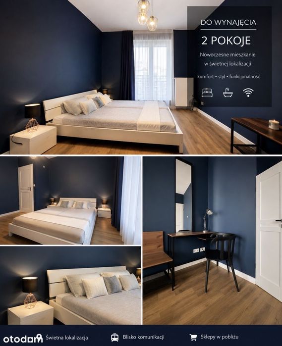 Apartament, wysoki standard, Stare Miasto, 50m, balkon