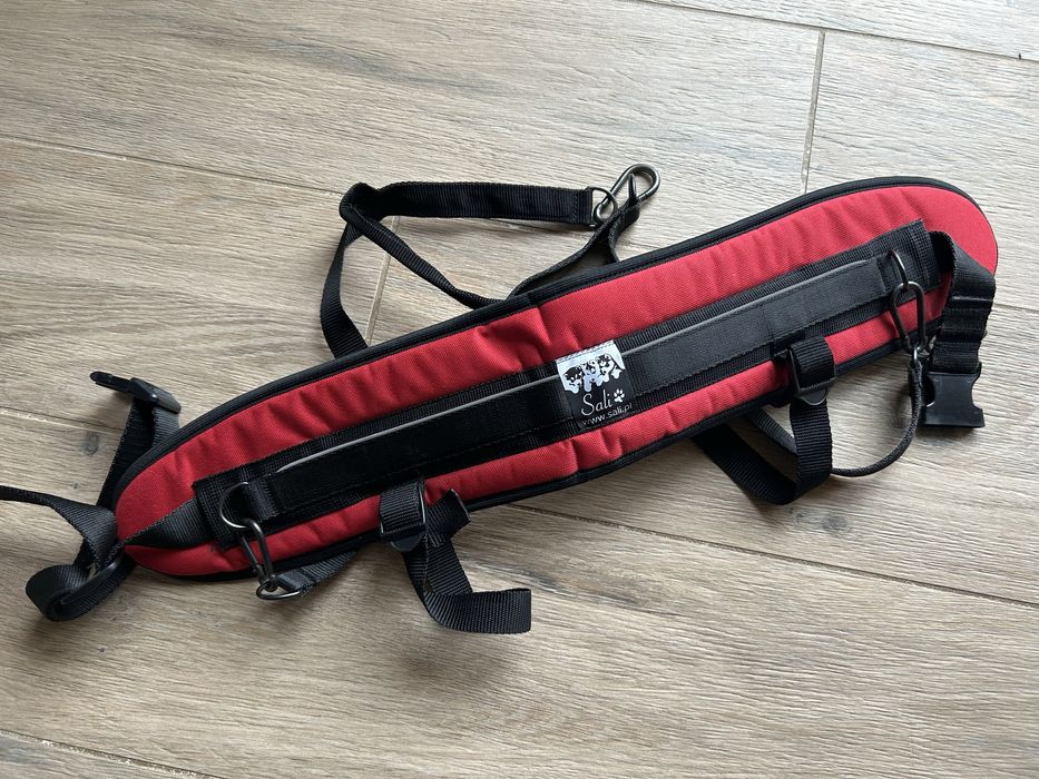 Szelki M, smycz, pas - Canicross komplet