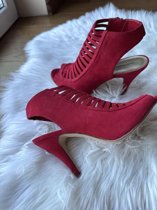 Buty bez pięty na obsasie nowe 9 cm