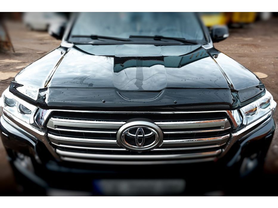 Toyota LandCruiser 200 2015+  Дефлектор капота (мухобойка) EuroCap