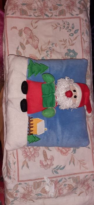 Подушка новогодняя 30Х27 см