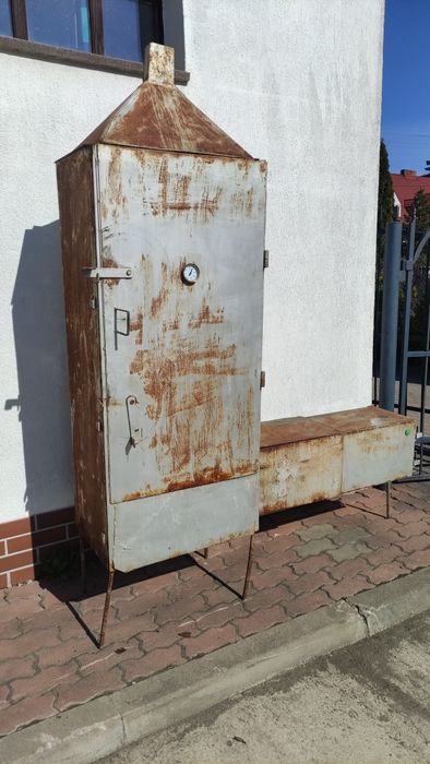 Wędzarnia stalowa zewnętrzna kiełbasa szynki