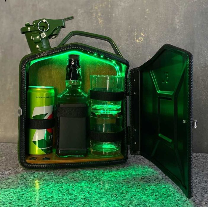 Каністра бар 10л. Різні варіанти. Бар з каністри. Подарунок на босу