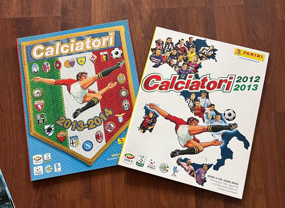 Panini Calciatori альбомы