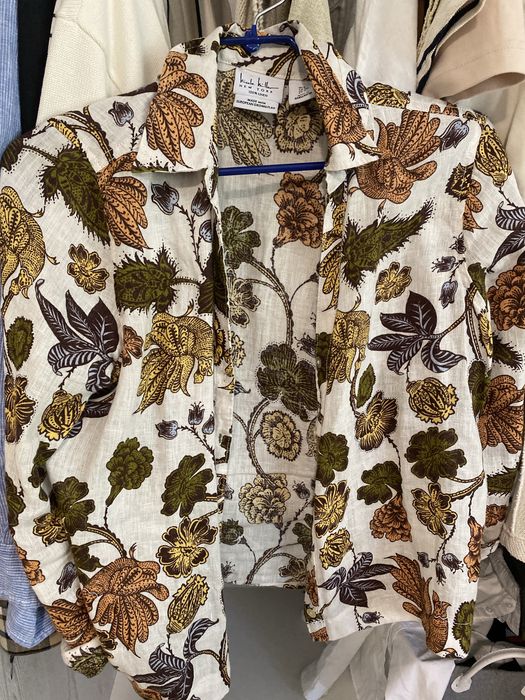 Костюм літній з льону в стилі zara