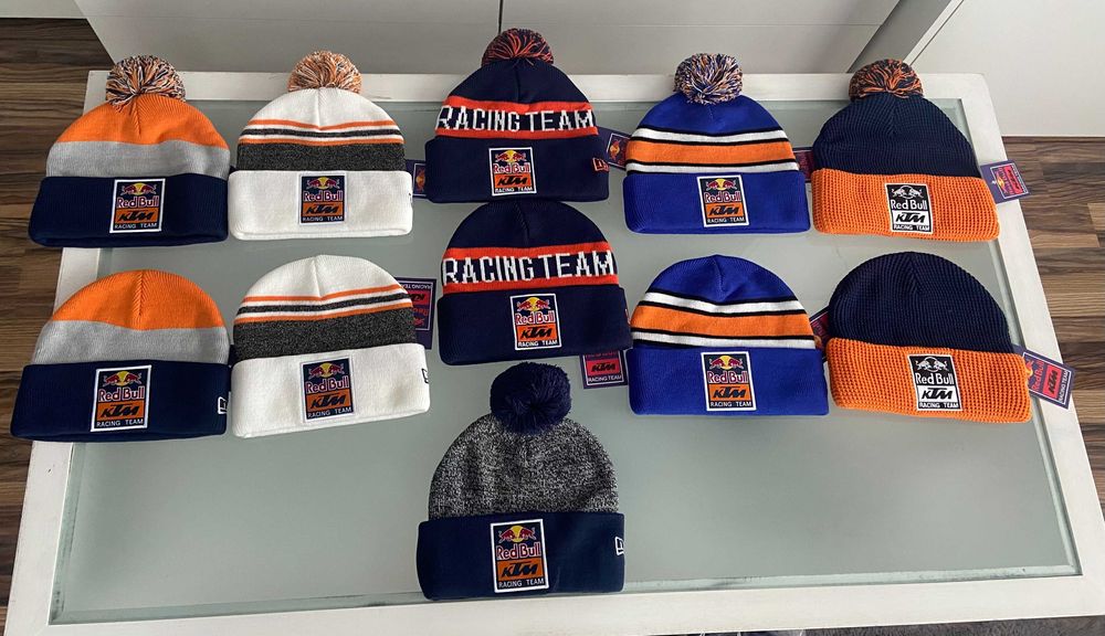 Czapka zimowa Red Bull mx New Era ktm monster energy