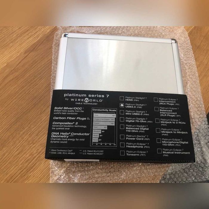Wireworld Platinum Starlight 7 USB 2.0 PSB AB 3m Wrocław