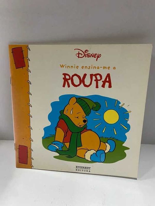 Livro infantil Disney - Winnie Ensina-me a Roupa
