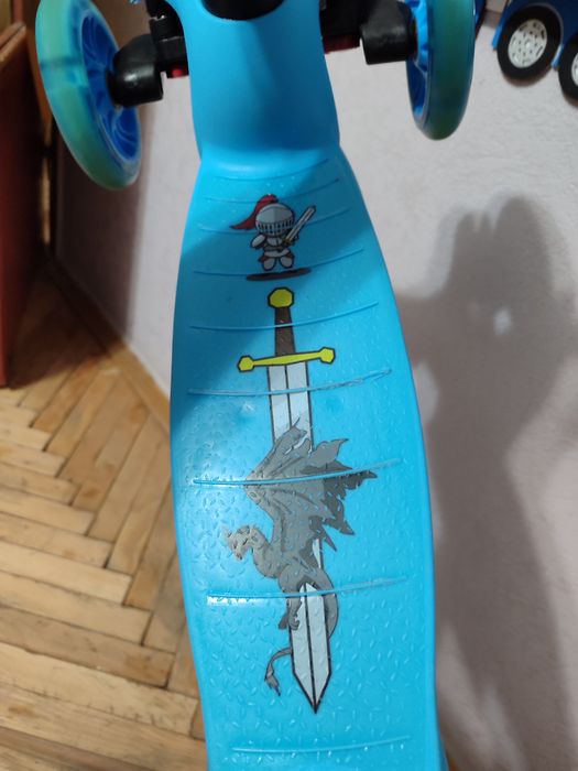 Легкий дитячий самокат Profilite SCOOTER SMALL . Для дитини до 110 см