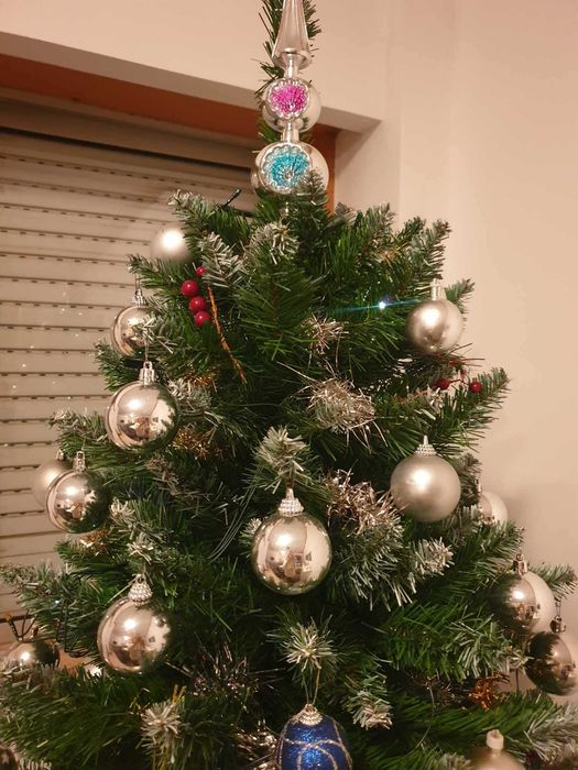 Árvore de Natal com 1,80 cm