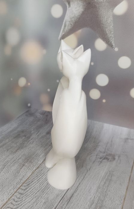 Фігурка котів у вигляді серця, надрукована на 3д-принтері