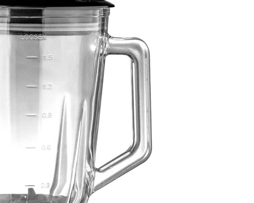 MOCNY Blender Kielichowy 1000W Kielich SZKLANY Do Zup Koktajli NOWY