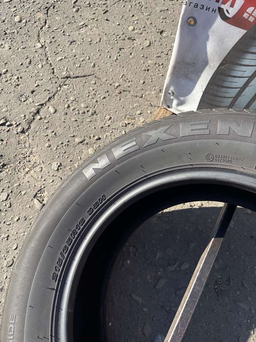 Шини 215/65 R16 пара Nexen  6.2мм літо