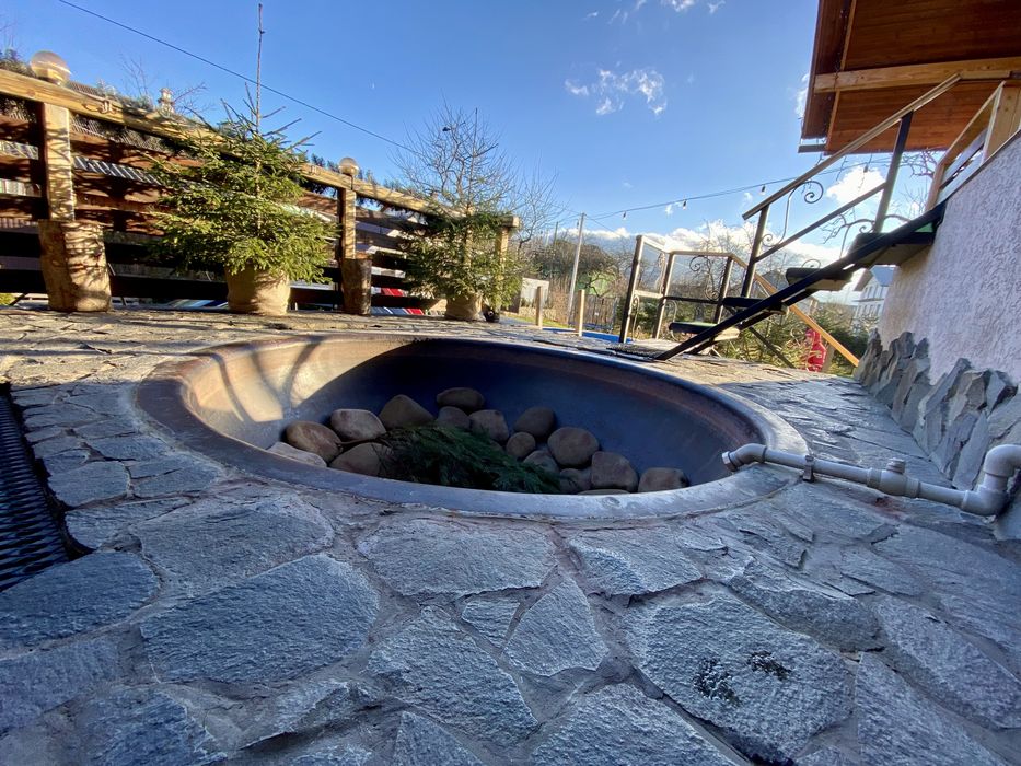 Будиночок в Карпатах з чаном / Проживання Котедж / Драгобрат Буковель