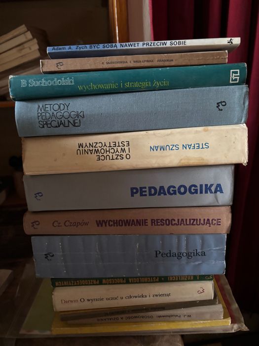 Książki różne: filozofia, teatr, angielski, historia…