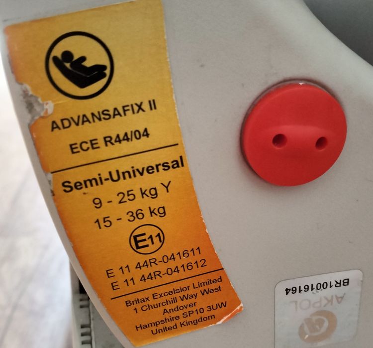 Fotelik Britax Römer ADVANSAFIX II