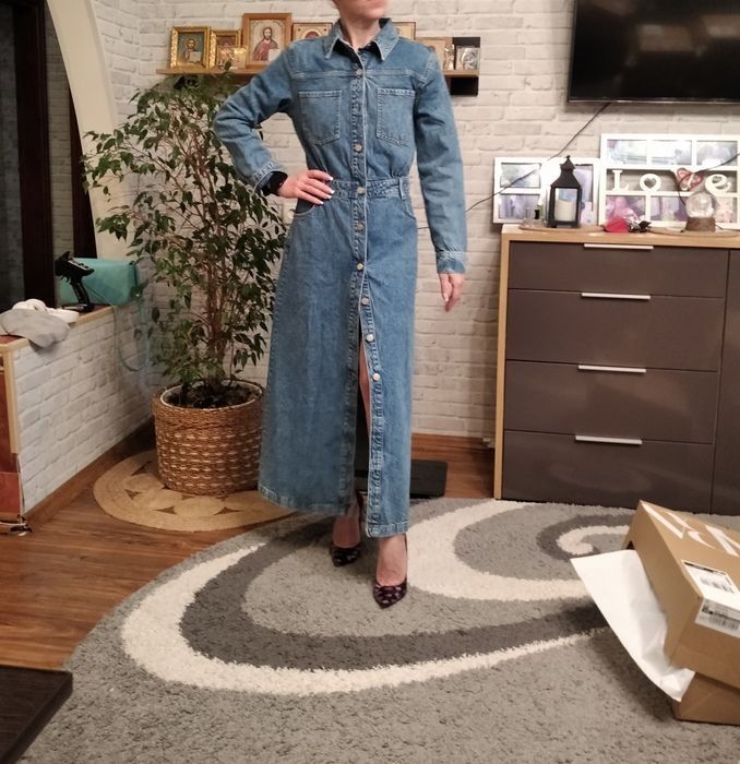 Джинсова сукня 1975 від Zara