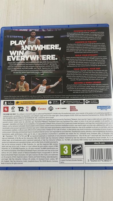 NBA 2K25 para PS5