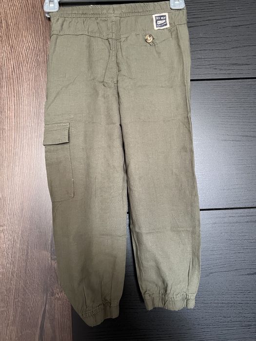 Брюки льняные на девочку