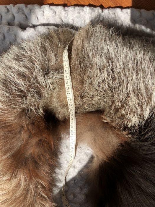 Чорнобурка, чернобурка, комір хутро