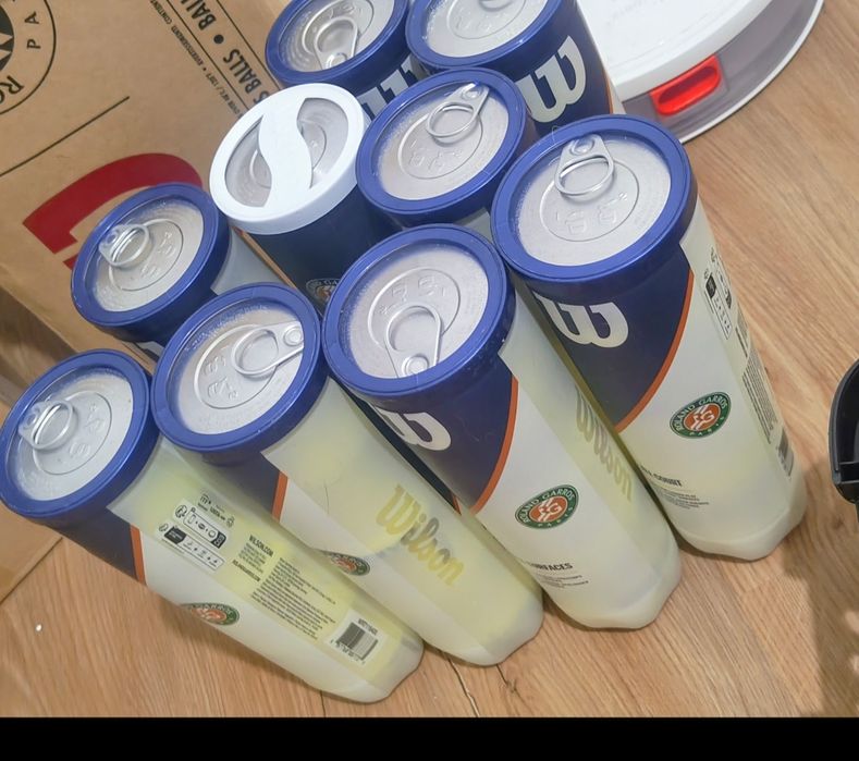 Latas de bolas Wilson Roland Garros - Novas