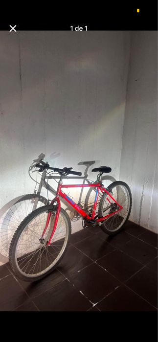 Bicicleta sem uso