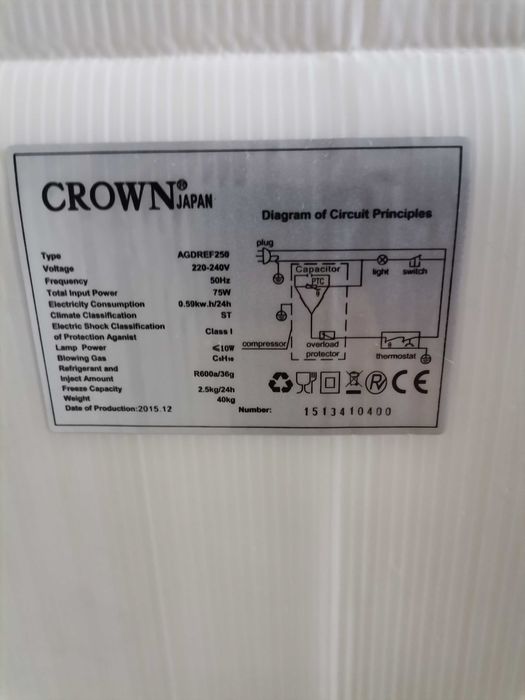 Frigorifico Crown