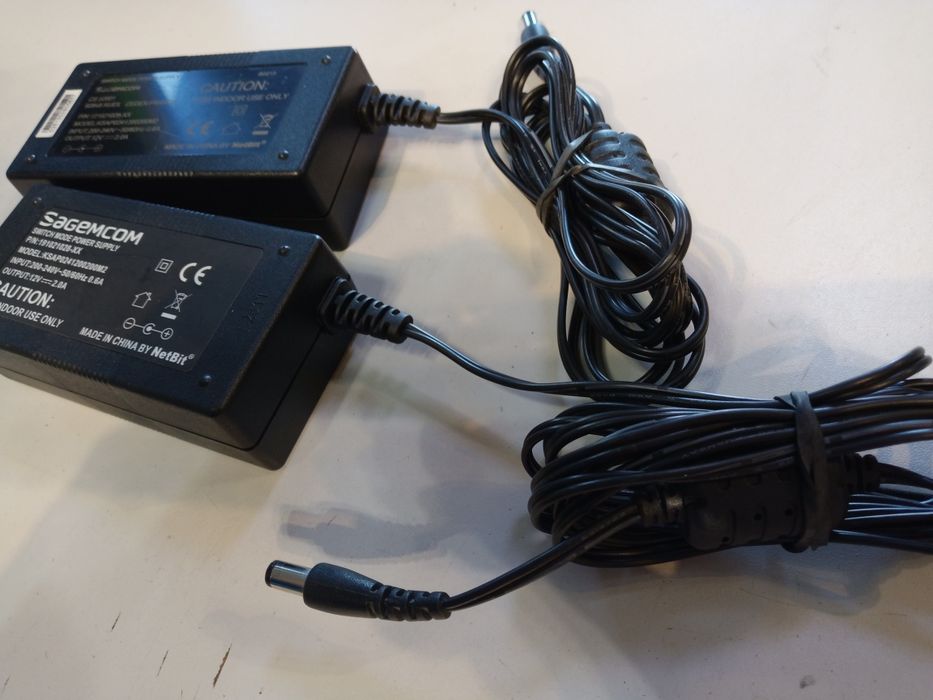 Zasilacz 12v 2A Sagemcom dekoder LED kamera zabawka router modem