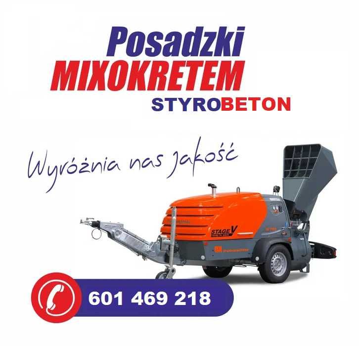 Wylewki Posadzki Mixokretem Pilawa Wilga Sobienie Jeziory i okolice