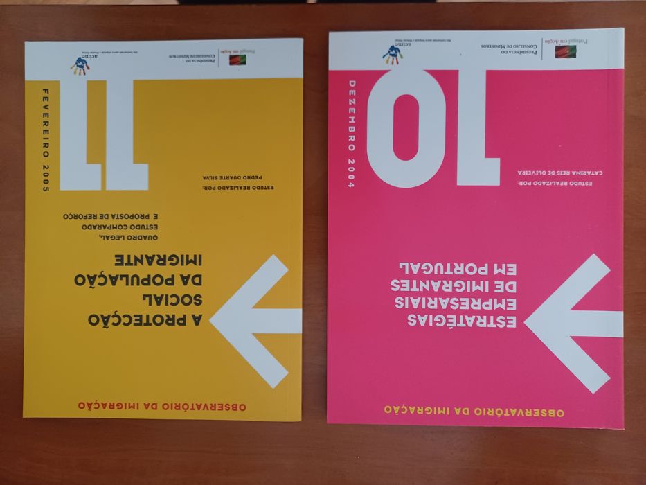 Coleção de 15 Livros do Observatório da Imigração