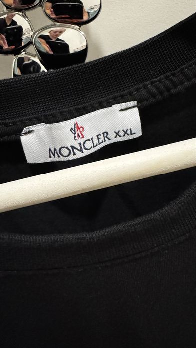 Футболка Moncler черная