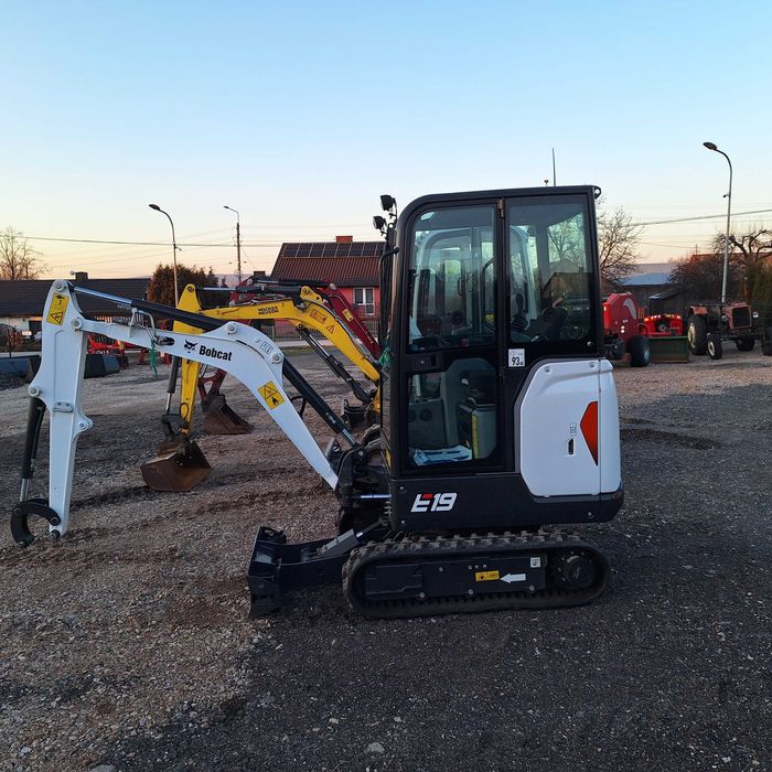 Bobcat E19 FABRYCZNIE NOWA 2025ROK Yanmar Kubota Cat JCB Volvo Wacker