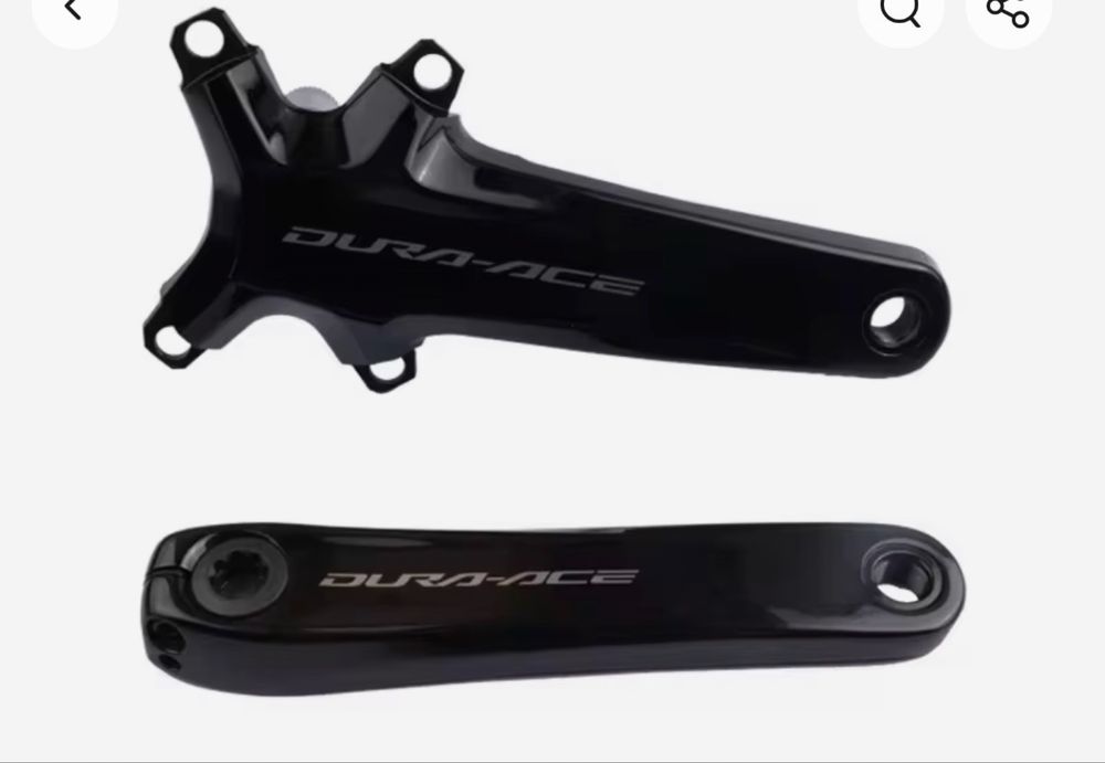 Ramiona korby Dura Ace 9200 170 Lewe i prawe
