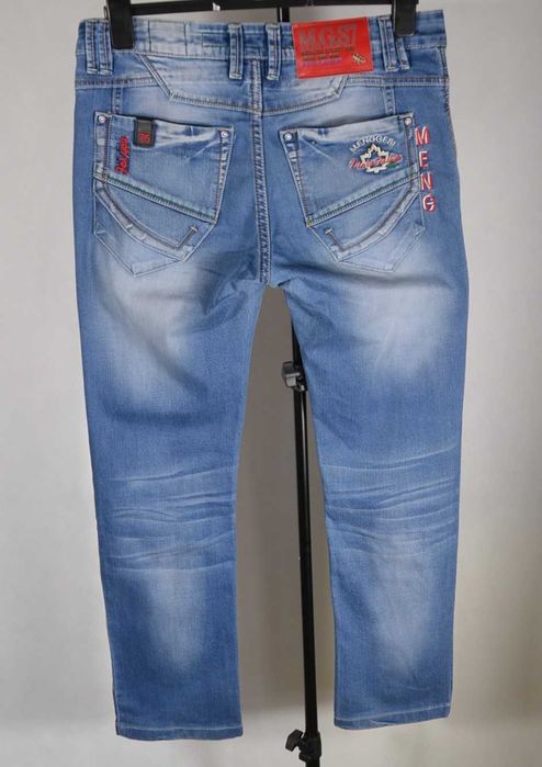 MENG GE SI Denim Jeans Spodnie Męskie 31 Oryginalne Super Stan Bawełna