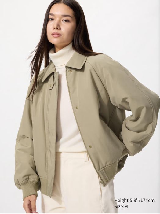 Бомбер куртка uniqlo puffertech нова