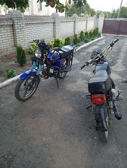 Мотоцикол спарк альфа 125 на док