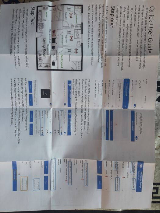Усилитель сигнала wi-fi. 1200Mbps..Четыре антенны!