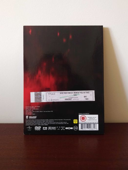 DVD Nine Inch Nails Live: Beside You In Time [portes grátis]