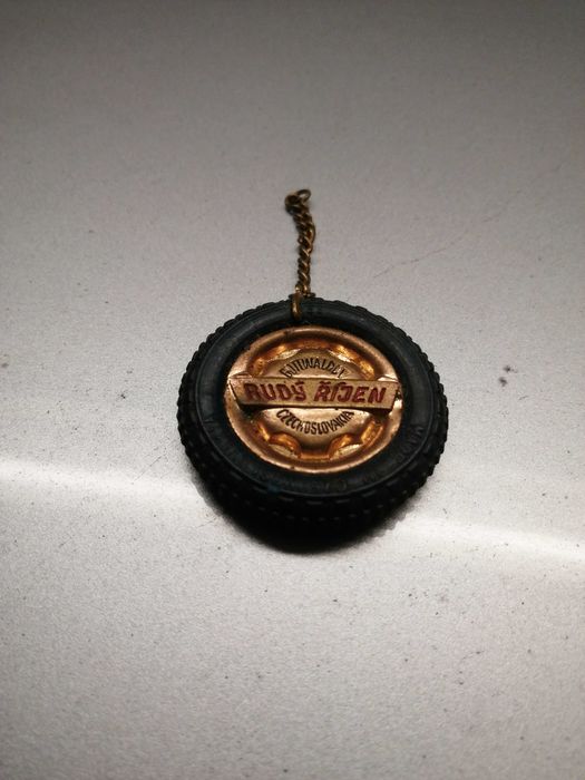 Breloczek Barum JAWA CZ Skoda lata 70te Czechosłowacja PRL prezent