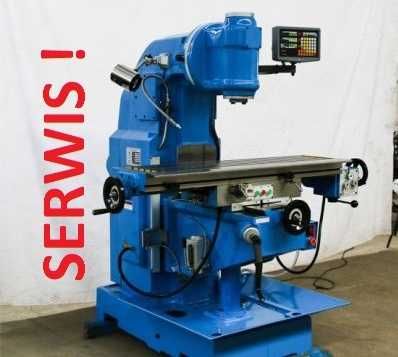 Serwis Tokarki  TUC TUD TUR TUM  TUJ TUX  CU 16K20 PORĘBA itp Frezarki
