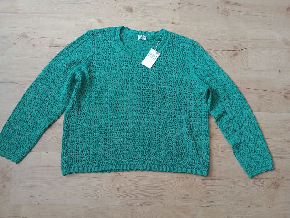 Sweterek sweter ażurowy bluzka Cest Beau La Vie XXL 44